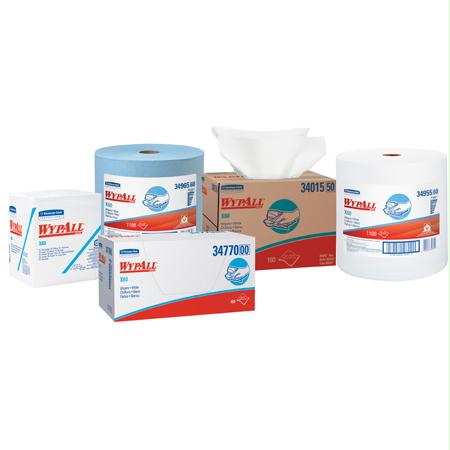 Kimberly-Clark WYPALL X60 Wipers-White(12.5" x 16.8")
