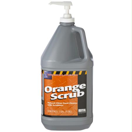 Kutol Orange Scrub w-Scrubbers(Gal.)