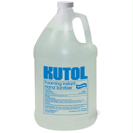 Kutol EZ Foam Instant Hands Sanitizer(Gal. Pour Top)