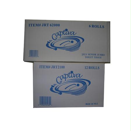 Captiva 2 Ply Sr. JRT-White(12")