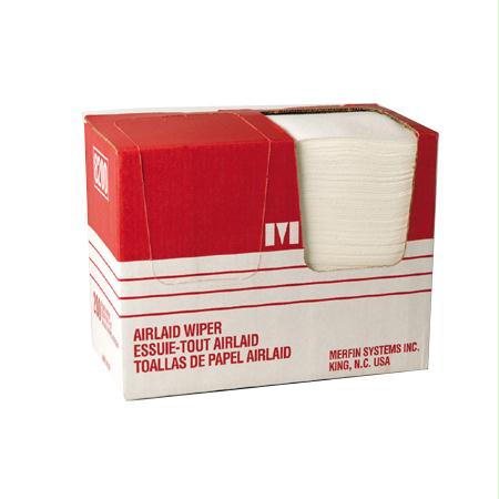 Merfin Vicell Air-Laid Folded Wiper(12.5" x 13")