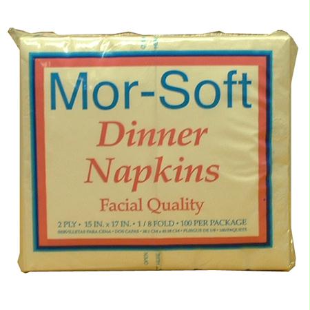Morcon Mor-Soft 2 Ply Dinner Napkin(15" x 17")