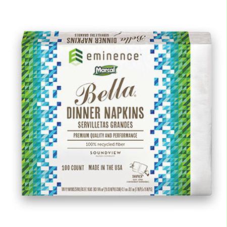 Marcal Eminence Bella 2 Ply Dinner Napkin(15.125" x 18")