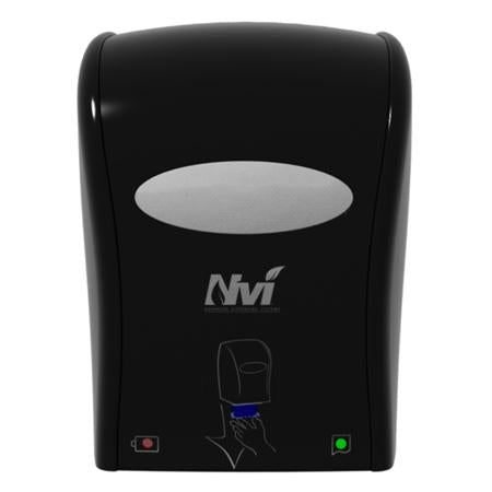 Nvi Electronic Hard Wound Roll Towel Dispenser-Black