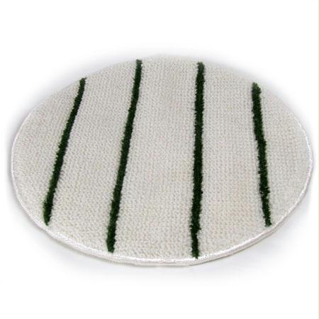 Professional Choice Medium Profile Bonnets w- Scrubber Stripes-White with Stripes(21")