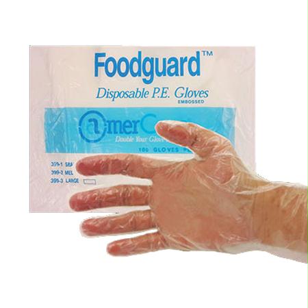 Professional Choice Polyethylene Food Handler Gloves(Small)