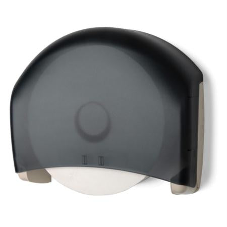 Palmer Single 13" Jumbo Roll Tissue Dispenser-Dark Translucent