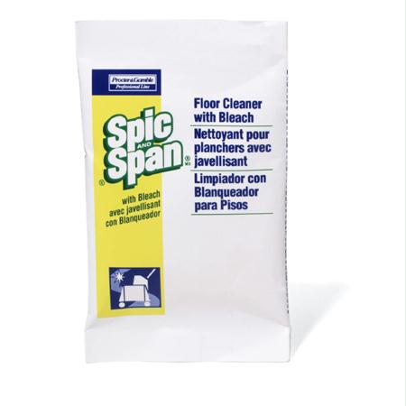 P&G Spic & Span Floor Cleaner With Bleach(2.2 oz. Packet)