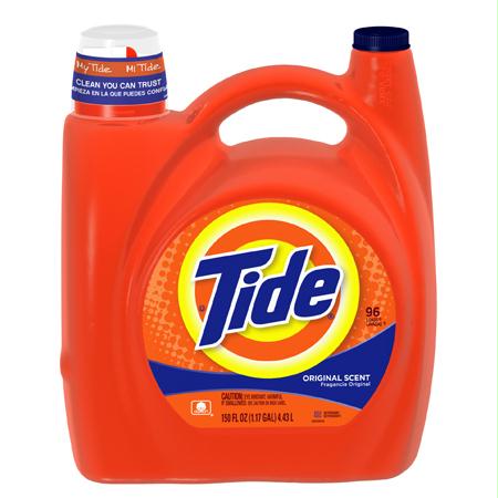 Tide Original Scent w-ActiLift(150 oz.)