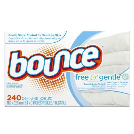 P&G Bounce Free & Gentle Dryer Sheets(240 ct.)