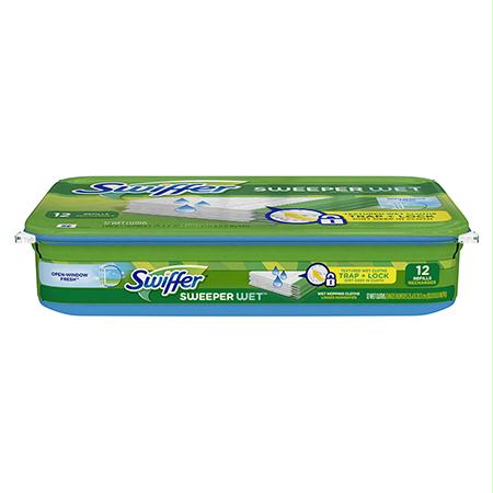 P&G Swiffer "Wet" Refill Carton(12 Cloth Refill)