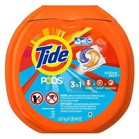 P&G Tide Liquid PODs Ocean Mist(73 ct.)