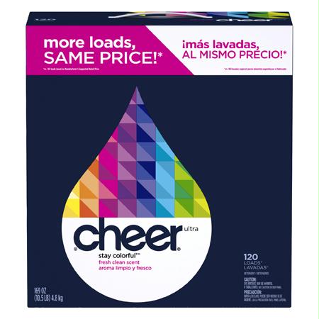 P&G Cheer Stay Colorful Powder Laundry Detergent(169 oz.)