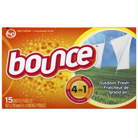 P&G Bounce Outdoor Fresh Dryer Sheets(15 ct.)