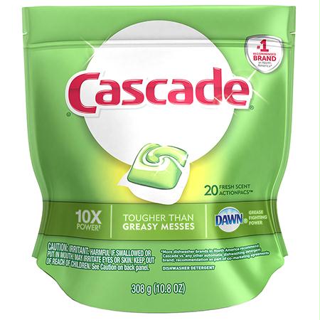 P&G Cascade ActionPacs Dish Detergent(20 ct.)