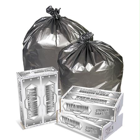 Pitt Plastics Titanium Silver Liners(39 x 47)