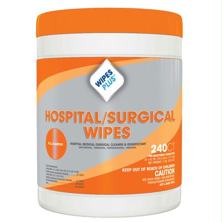 WipesPlus Hospital-Surgical Wipes(240 ct.)