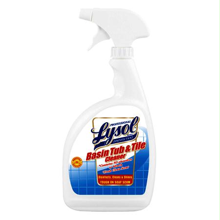Professional Lysol Basin Tub & Tile Cleaner(32 oz.)