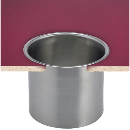 San Jamar In-Counter Large Trash Chute