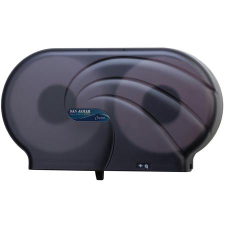 San Jamar Oceans Twin 9" JBT Dispenser-Black Pearl