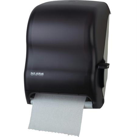 San Jamar Lever Roll Towel Dispensers-Black Pearl