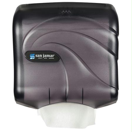 San Jamar Ultrafold C-Fold-Multifold Dispenser-Black Pearl