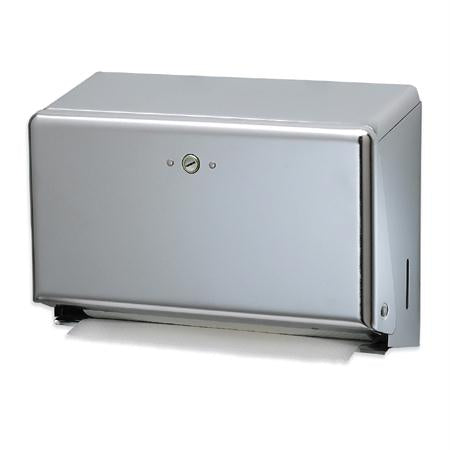 San Jamar Mini C-Fold-Multifold Towel Dispenser-Chrome