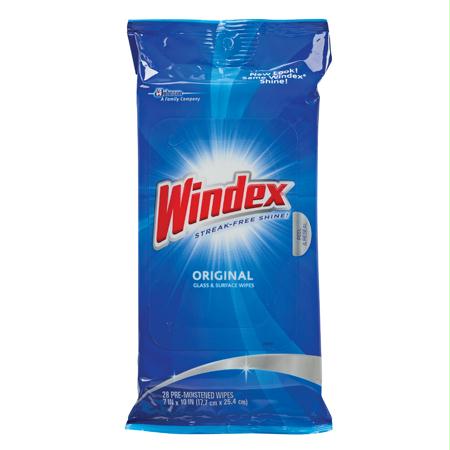 Windex Original Glass & Surface Wipe(28 ct.)
