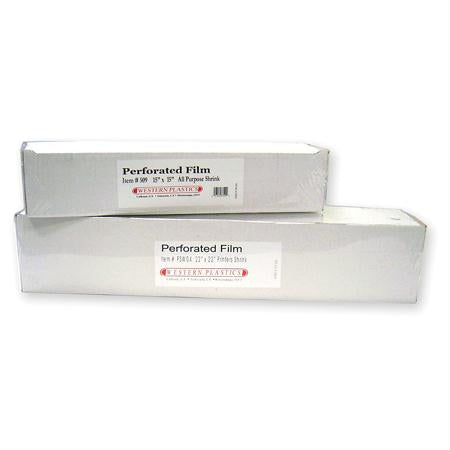 Western Plastics Perforated All Purpose Cling Sheets(12" x 12")